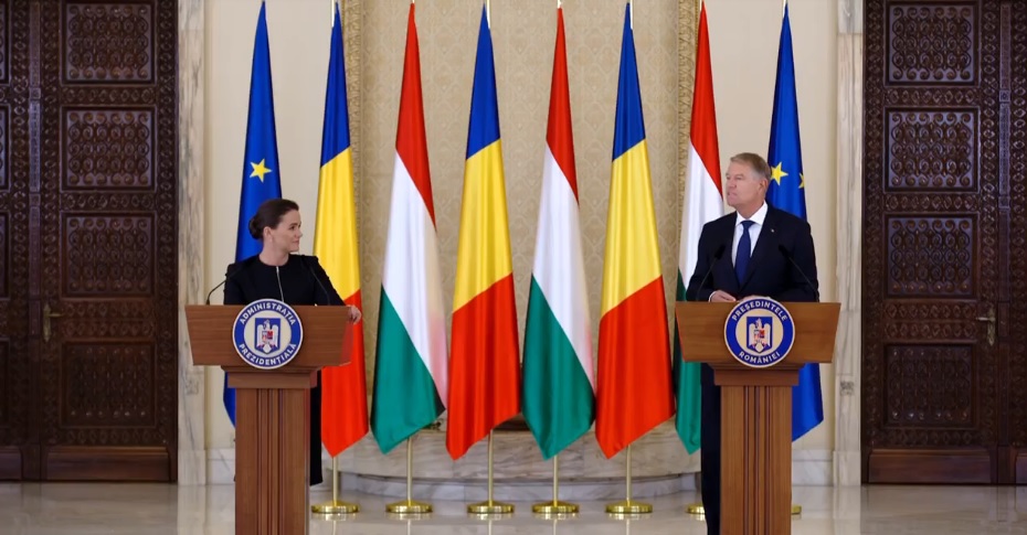Preşedinta Ungariei, prezentă în România: 