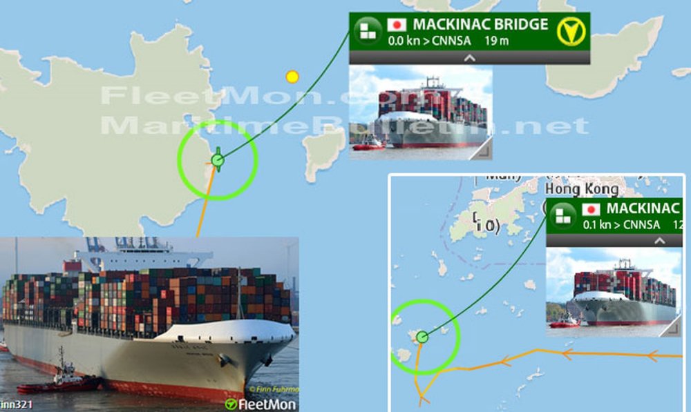 Un mega-portcontainer japonez a eșuat la Hong Kong - unmegaportcontainerjaponez-1597837493.jpg