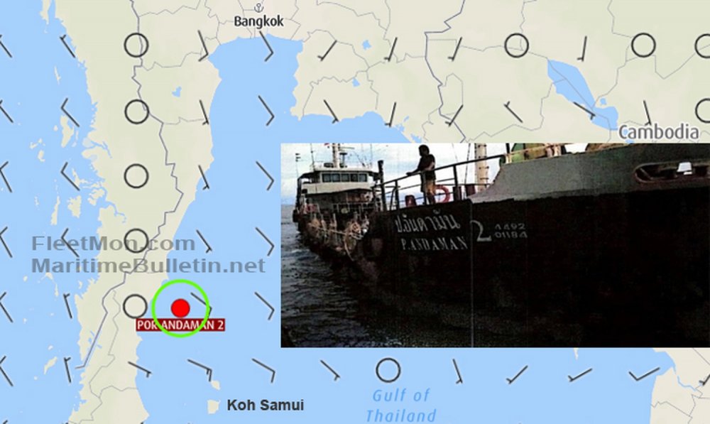 Un tanc petrolier s-a scufundat, provocând o poluare în Golful Siam - untancpetroliersascufundat-1643110691.jpg