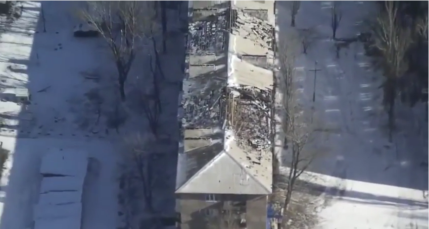 VIDEO. Militarii ucraineni se retrag din Debalțeve. Cum arată orașul după conflict - untitled-1424340555.jpg
