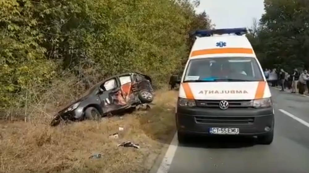 VIDEO / Accident cu 3 victime, în județul Constanța. Ambulanțele intervin la locul accidentului / UPDATE - untitled-1507200257.jpg