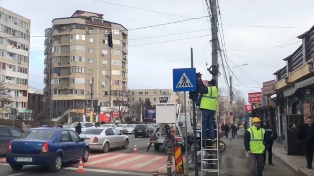 VIDEO. Trecerea de pietoni de pe strada Soveja, în dreptul Pieței Tomis 3, semaforizată - untitled-1548143347.jpg