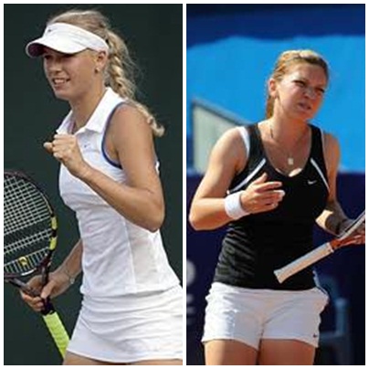 Tenis / Simona Halep, eliminată din turneul de la Dubai - wozniackihalep-1329985675.jpg