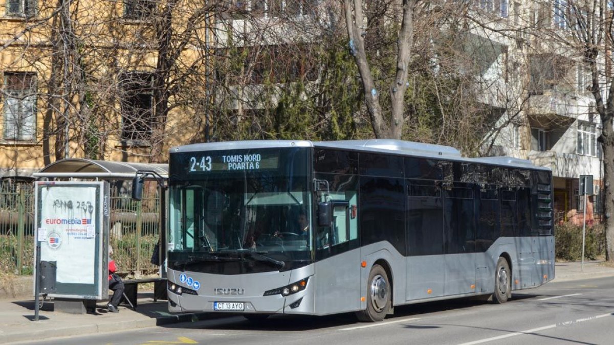 Autobuzele 2-43, 5B, 5-40, 43C, 43M,100,100C,101 circulă deviat în zona Gării Constanța - x-autobuze-1702379455.jpg
