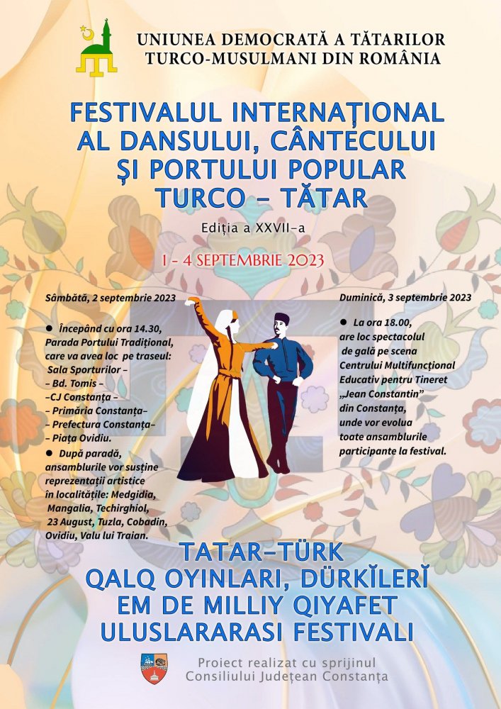 Se dă startul Festivalului Dansului, Cântecului și Portului Popular Turco-Tătar - x-festival-1693485749.jpg