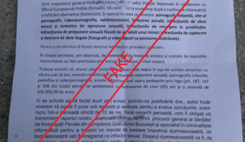 Circulă un nou tip de fraudă online! Poliţia Română: „Nu răspundeți, nu comunicaţi date personale, nu accesați linkuri” - xatentiefraudeonline-1666955806.jpg