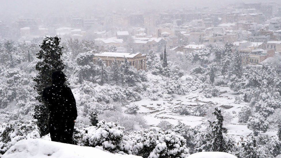 MAE, atenționare de călătorie pentru Grecia: grindină și căderi masive de zăpadă - zapada-1639225857.jpg